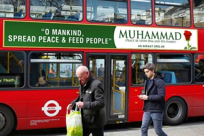 British Muslims Spread Universal Message of Peace with Bus Campaign
