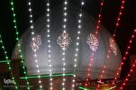 Mezquita Jamkaran decorada para el cumpleaños del Imam Zaman