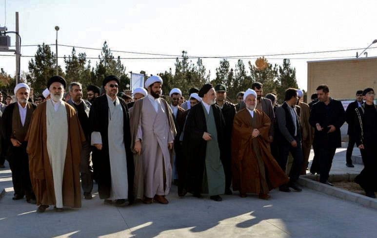 گزارش تصویری افتتاح مدرسه علمیه امام موسی کاظم(ع) جاجرم