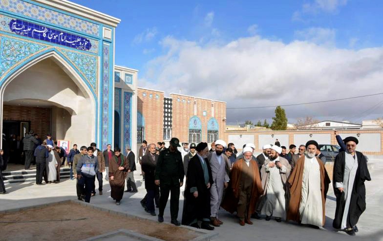 گزارش تصویری افتتاح مدرسه علمیه امام موسی کاظم(ع) جاجرم