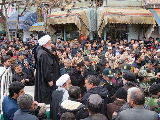 گزارش تصویری تشییع پیکر 8 شهید گلگون کفن دفاع مقدس در بجنورد