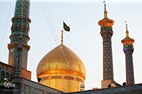 آئین تعویض پرچم حرم حضرت معصومه(س)