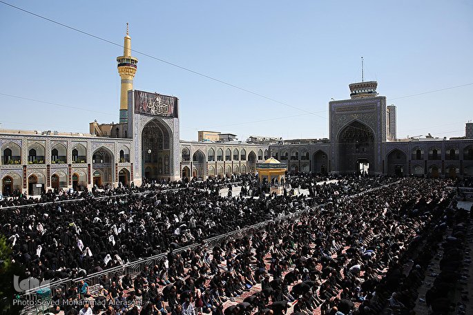 عاشورای حسینی در جوار ضامن آهو