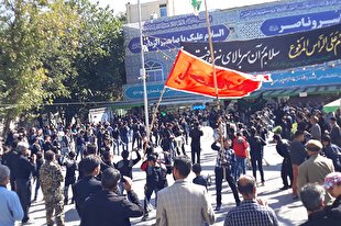 عزاداری اربعین حسینی در طرقبه به روایت تصویر