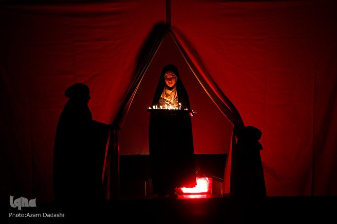 نمایش عاشورایی«غریبه شام» در قزوین
