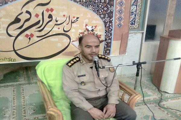 محفل قرآنی در ستاد هوانیروز برگزار شد