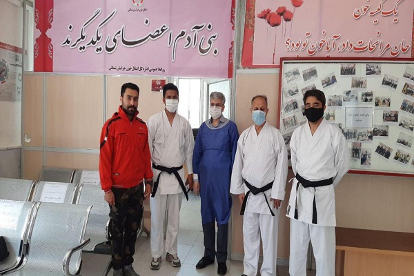 مشارکت 6 گروه جهادی ورزشی در پویش اهدای خون