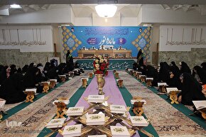 محفل ترتیل‌خوانی بانوان در حرم حضرت معصومه(س)