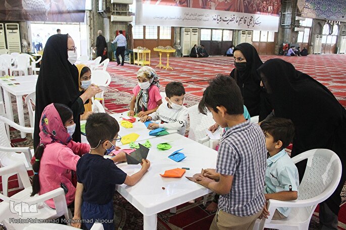 عکس | طرح ضیافت امام حسن(ع) و میزبانی از هزار یتیم