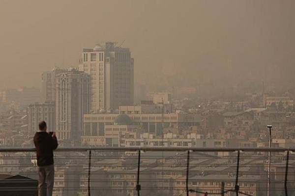 افزایش ذرات معلق کمتر از 10 میکرون در هوای تهران