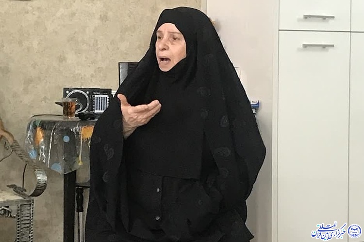 مادر شهید «سید میرزا نادری»