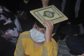 نجوای عاشقانه اردبیلی‌ها در سومین شب قدر + فیلم