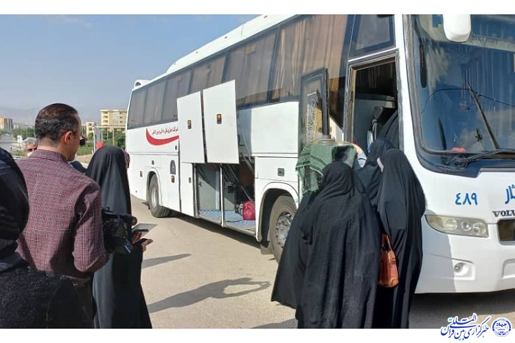 اعزام دانش آموزان خراسان شمالی به مناطق عملیاتی غرب کشور