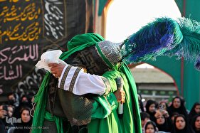حسینیه ایران؛ سوگواری هیئت توان یابان در یزد‎‎