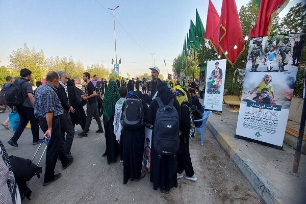 خدمات‌رسانی موکب سیار دانش‌آموزی به زائران اربعین