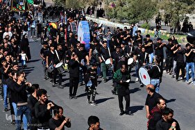 آیین پیاده‌روی جاماندگان اربعین حسینی در بیرجند