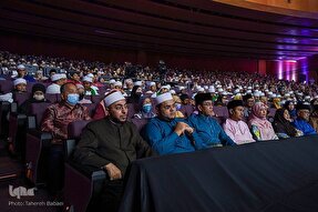 فیلم | اعلام نتایج بخش آقایان مسابقات بین‌المللی قرآن مالزی