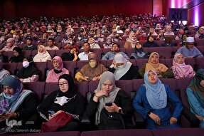 فیلم | اعلام نتایج در بخش بانوان مسابقات بین‌المللی قرآن مالزی