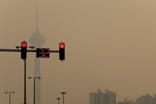 شاخص آلودگی هوای تهران به 141 رسید