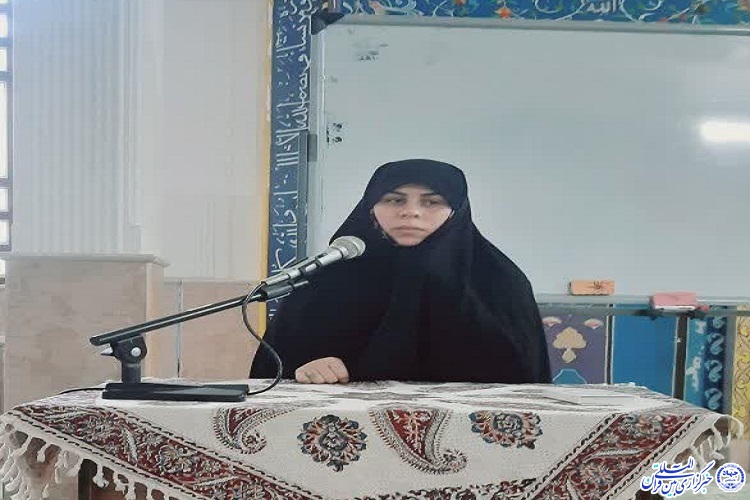 سیده محدثه سجادی‌زاده، استاد اخلاق حوزه علمیه خراسان شمالی