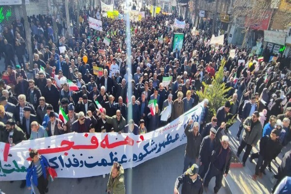 راهپیمایی ۲۲بهمن در خراسان‌شمالی آغاز شد