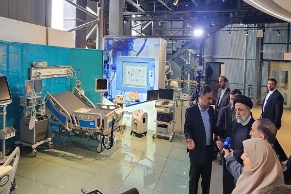 بازدید رئیس‌‌‌جمهور از «خانه نوآوری و فناوری ایران» در محل نمایشگاه بین‌المللی تهران
