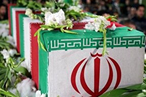 وداع با پیکر شهید حسن وحیدی در بجنورد