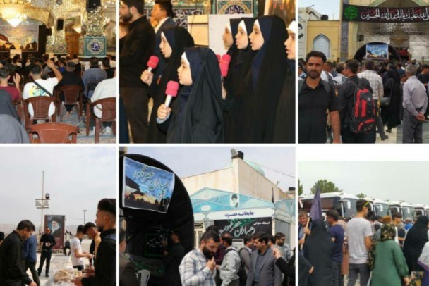 اعزام کاروان رهسپاران عصر ظهور از بجنورد به کربلای معلی اعزام کاروان رهسپاران عصر ظهور از بجنورد به کربلای معلی