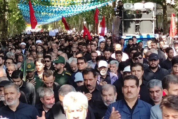 ارسالی/پیاده‌روی جاماندگان اربعین حسینی در بجنورد