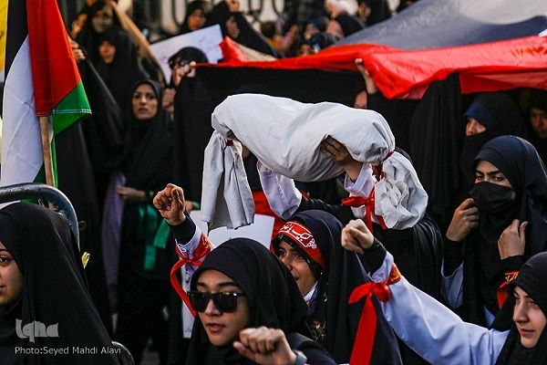 اجتماع سراسری دانشجویان خراسان‌شمالی درحمایت از غزه