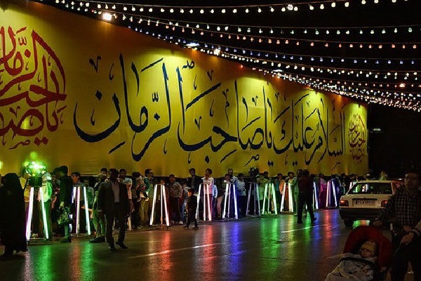 خراسان‌‌شمالی در شب نیمه شعبان غرق در سرور