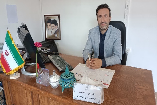 حسین اربابی ، رییس اداره اوقاف شهرستان‌های مانه و سملقان