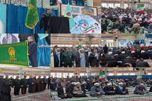 مراسم یابود شهید آیت‌الله رییسی و یاران همراهش در بجنورد