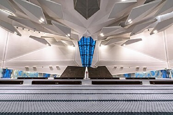 عجیب‌ترین مسجد در عربستان + فیلم