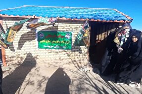 فیلم | موکب قرارگاه دختران حاج قاسم در روز اربعین