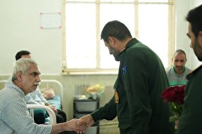 عکس | بازدید فرمانده سپاه لرستان از آسایشگاه جانبازان لرستان