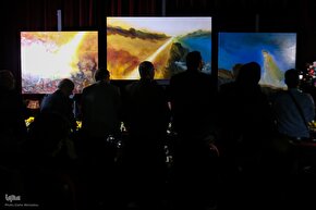 رونمایی از تابلوی نقاشی انصارالله