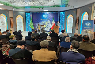 ادای احترام به ساحت امام زمان(عج) در محفل شعر مهدوی