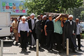 عکس | مراسم تشییع پیکر محمدحسین حشمت‌پور در مشهد