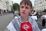 همبستگی آزادی‌خواهان اروپایی‌ با غزه در پاریس
