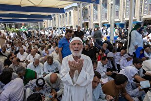 فیلم | حال و هوای بین‌الحرمین در روز عرفه