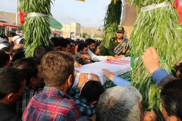 تشیع پیکر شهید «حامد ربانی» در راز و جرگلان خراسان‌شمالی