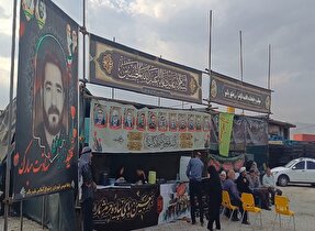 خدمت‌رسانی خانوادگی موکب حضرت فاطمه‌الزهرا(س) پالیز به زائران اربعین