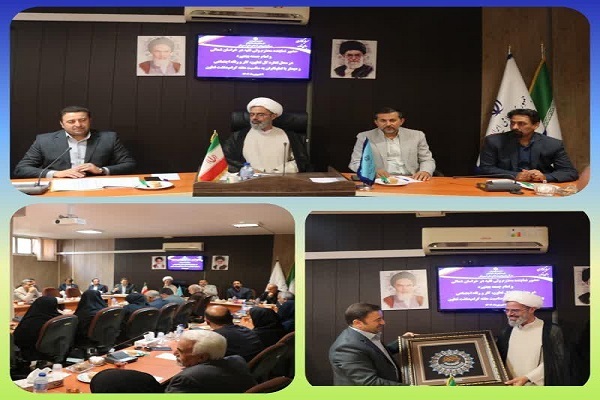 حضور حجت الاسلام رضا نوری در اداره کل تعاون کار و رفاه اجتماعی خراسان شمالی