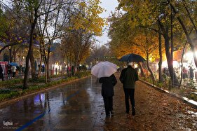 بارش باران پاییزی