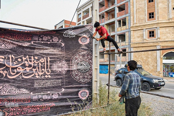 رنگ و بوی ماه محرم در بجنورد
