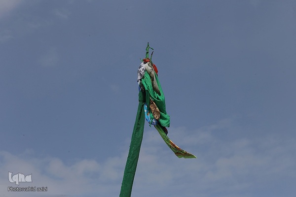 حسینیه ایران؛ تاسوعای حسینی در بقعه مترکه ایوب نبی (ع)‎‎خراسان شمالی