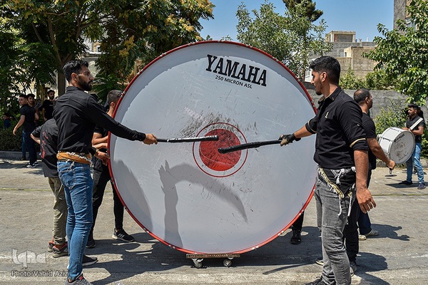 مراسم عزاداری عاشورای حسینی در امامزاده سیدعباس (ع) بجنورد