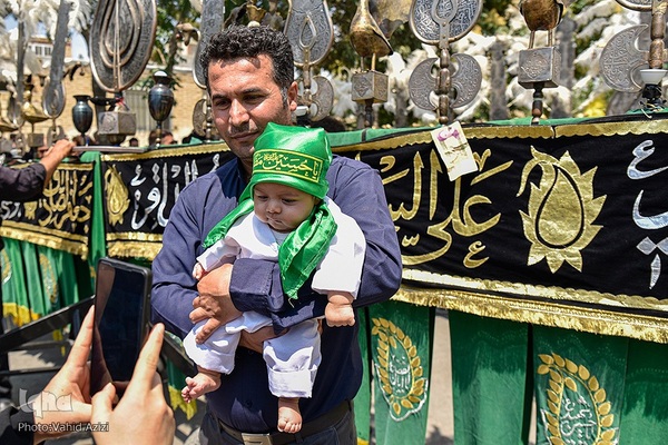 مراسم عزاداری عاشورای حسینی در امامزاده سیدعباس (ع) بجنورد