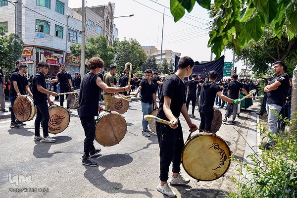 مراسم عزاداری عاشورای حسینی در امامزاده سیدعباس (ع) بجنورد
